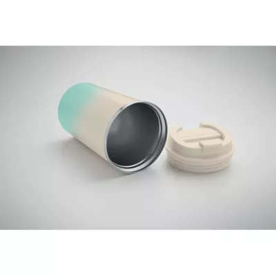 Kubek termiczny stalowy 350 ml BRACE GRADIENT - Miętowy Zielony (MO2885-77)