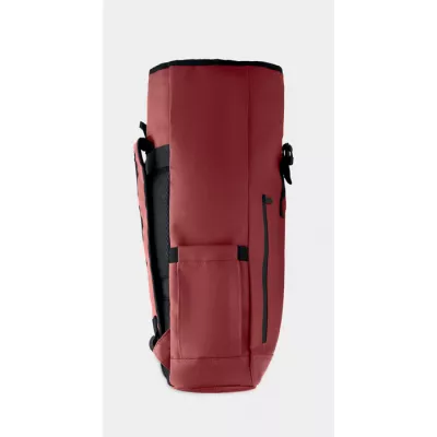 Plecak rolltop na laptop RPET 600D BANGKOK ROLL - Burgund (MO2643-02)