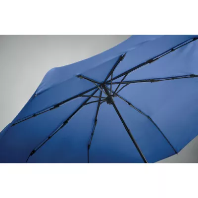 Torba z parasolem składanym 21" RPET SEATTLE - Niebieski (MO2476-37)