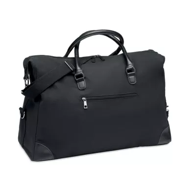 Torba weekendowa z płótna 340 g/m² MONACO - Czarny (MO6292-03)