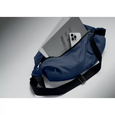 Torba na ramię z wodoodpornego nylonu SLING - Niebieski (MO3212-04)