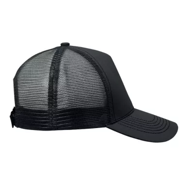 Czapka z daszkiem trucker bawełniana 250 g/m² BLIST - Czarny (MO2986-03)