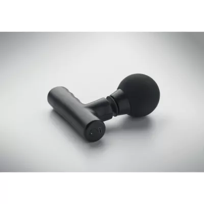 Pistolet do masażu z akumulatorem 1200 mAh THAIMA - Czarny (MO2965-03)
