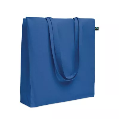 Torba Fairtrade z klinem 180 g/m² OSOLE++ COLOUR - Niebieski (MO2590-37)