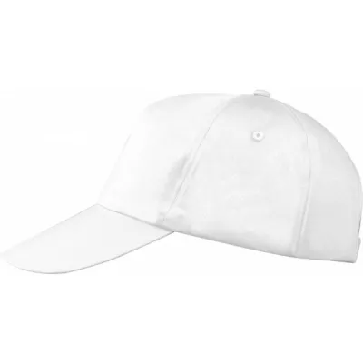 Czapka z daszkiem 5 paneli SANTA FE - biały (246606)