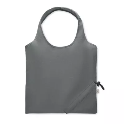 Torba składana z recyklingu 140 g/m² CARRIE COLOUR - Kamienny Szary (MO2487-15)
