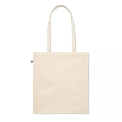 Torba na zakupy z bawełny organicznej 180 g/m² NUORO - Bezowy (MO6632-13)