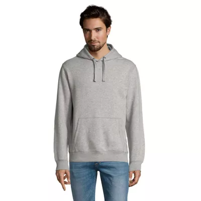 Bluza męska z kapturem 280 g/m² Sol's SPENCER - Szary Melanż 2 (S02991-GY)