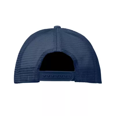 Czapka trucker 5-panelowa 150 g/m² BUBBLE - Biały/Ciemnoniebieski (MO2269-54)
