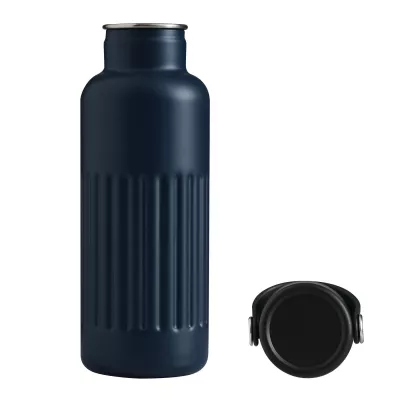 Próżniowa butelka 500 ml WAVE TRAIL - granatowy (56-0304719)