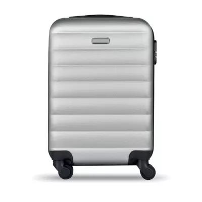 Walizka twarda 20" z ABS na 4 kółkach BUDAPEST - Srebrny Mat (MO9178-16)
