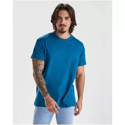 Koszulka T-shirt męska bawełniana 155 g/m² Roly Beagle - Koralowy (R6554-CORAIL)