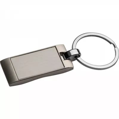 Brelok metalowy TIMOTHY - szary (9227007)