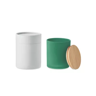 Świeca zapachowa w matowym szkle 120 g KEOPS SMALL - Zielony (MO6612-09)