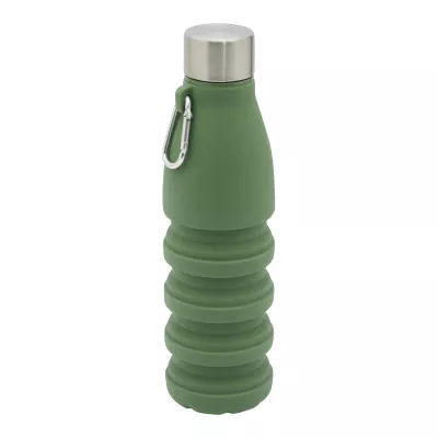 Składana butelka do picia 550 ml BIG GETS SMALL - oliwkowa zieleń (56-0603192)