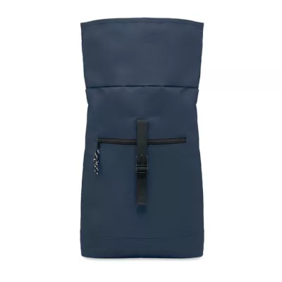 Plecak rolltop na laptop 15" z poliestru 600D IREA - Niebieski (MO2170-04)