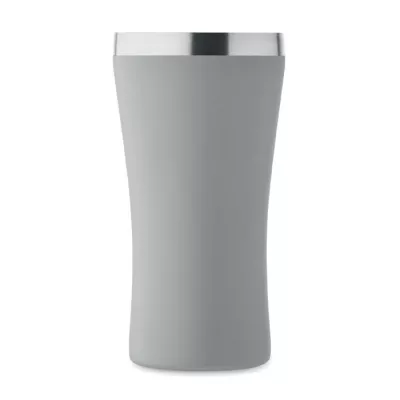 Kubek termiczny ze stali z recyklingu 160 ml OZ - Szary (MO2326-07)