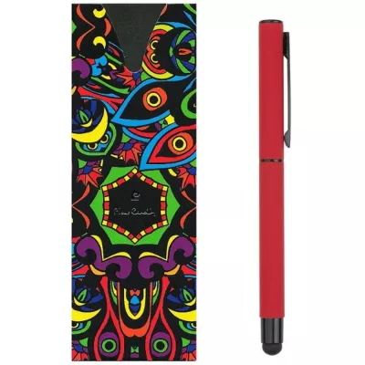 Pióro kulkowe touch pen soft touch CELEBRATION Pierre Cardin - czerwony (B0300603IP305)