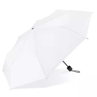 Składany parasol Congo 190T Pongee 21" - biały (LT97115-N0001)