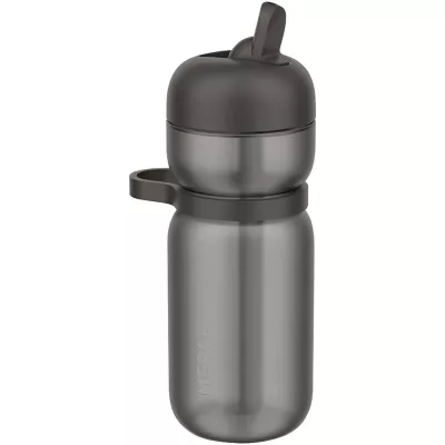 Mepal bidon o pojemności 600 ml z odchylaną pokrywką - Czarny (10091390)