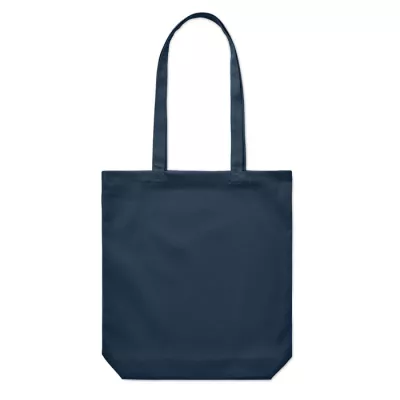 Torba bawełniana na zakupy 270 g/m² RASSA COLOURED - Francuski Granat (MO6442-85)