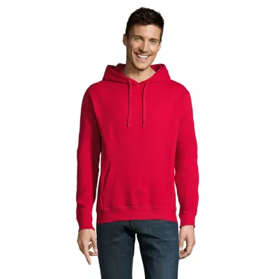 Bluza unisex z kapturem 320 g/m² Sol's SLAM - Czerwony (S13251-RD)