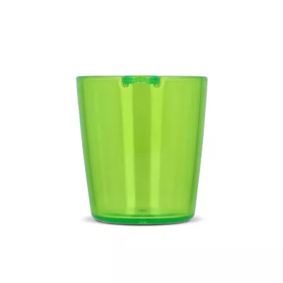 Kieliszek festiwalowy ze smyczą - ciemnozielony transparentny (LT90870-N0430)