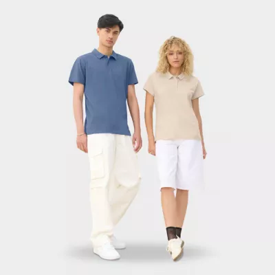 Koszulka polo damska Sol's PULSE WOMEN - Linen Twin (S04501-LN)