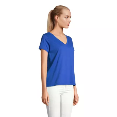 Koszulka damska V-neck Sol's REGENT V WOMEN - Niebieski (S04766-RB)