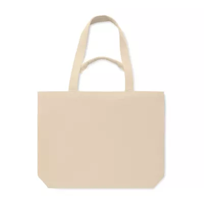 Torba plażowa z recyklingu 320 g/m² MALDI BEACH - Bezowy (MO2485-13)