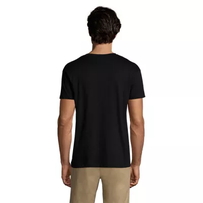 Koszulka unisex 150 g/m² Sol's TITAN - Czarny 2 (S04728-BB)