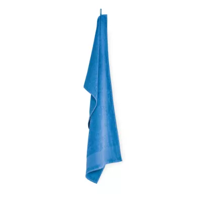 Ręcznik do rąk bawełniany 380 g/m² 50x100 cm ISLAND 50 - Niebieski (MO2765-37)