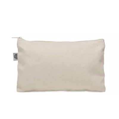 Kosmetyczka z bawełny organicznej 340 g/m² PESACARA - Bezowy (MO2379-13)