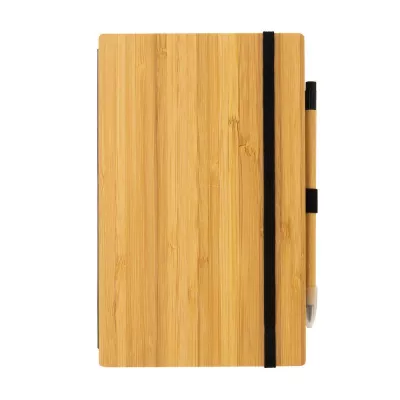 Bambusowy notatnik A5 z ołówkiem Infinity - brązowy (P774.469)
