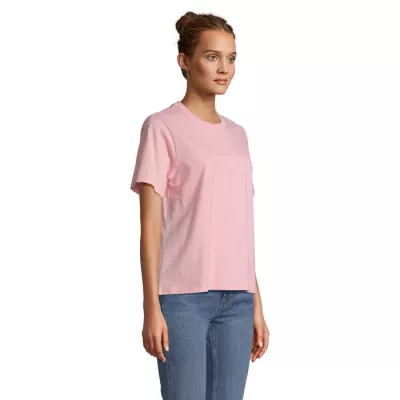 Koszulka damska organiczna Sol's LEGEND WOMEN - Cukierowy Róż (S04776-AX)