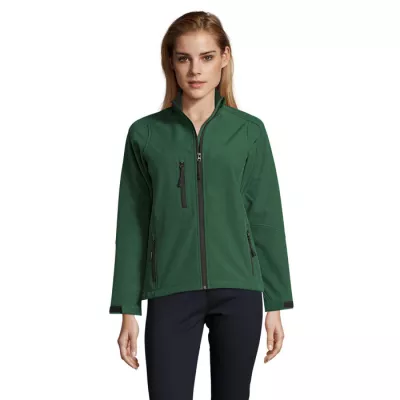 Softshell damski wodoodporny 340 g/m² Sol's ROXY - Ciemno-Zielony (S46800-BO)