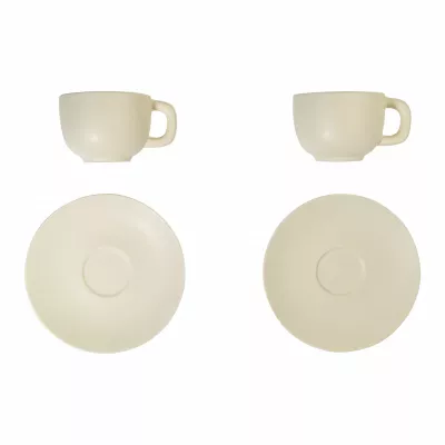 Caturra Plus zestaw filiżanek do cappuccino - naturalny-a (AP800556-00)