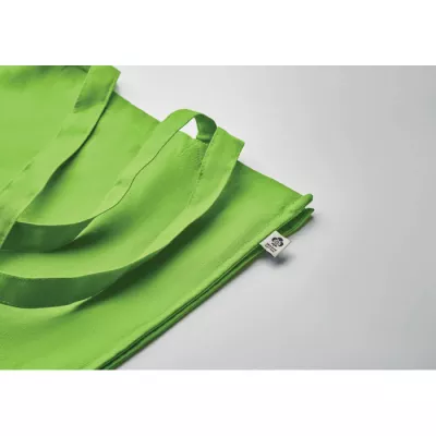 Torba z bawełny organicznej 220 g/m² BENTE COLOUR - Limonka (MO2197-48)