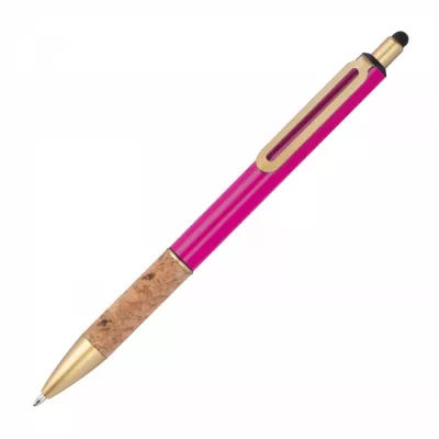 Długopis metalowy touch pen MARIAN - różowy (1369011)