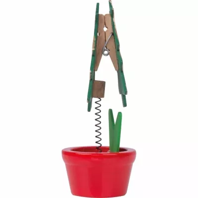 Klips na notatki w kształcie choinki WINNIPEG - wielokolorowy (5276mc)