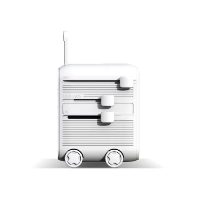 Wózek podróżny Xoopar Luggie GaN z adapterem podróżnym - biały (LT41033-N0001)