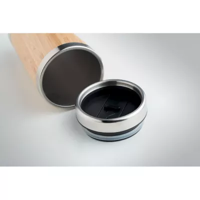 Kubek w bambusowej obudowie 400 ml RODEODRIVE+ - Drewna (MO9444-40)