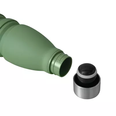 Składana butelka do picia 550 ml BIG GETS SMALL - oliwkowa zieleń (56-0603192)