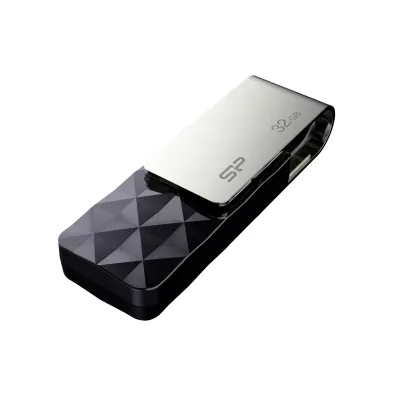 Pendrive Blaze B30, 8GB 3.1 Silicon Power - czarny (EG814003 32GB)