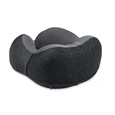 Poduszka podróżna z workiem RPET BANTAL - Kamienny Szary (MO6709-15)