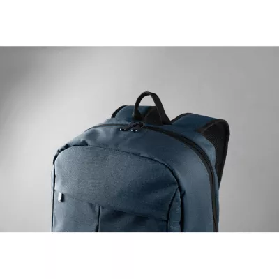 Plecak na laptopa 15" z poliestru 360D STOCKHOLM BAG - Niebieski (MO8958-04)