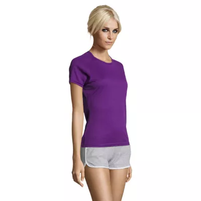 Koszulka sportowa damska 140 g/m² Sol's SPORTY WOMEN - Dark Purple (S01159-DA)