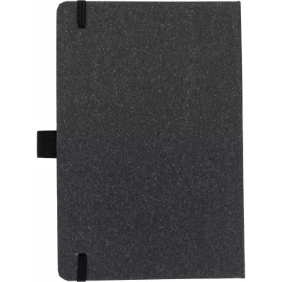 Notes A5 z papieru z recyklingu - czarny (2179903)