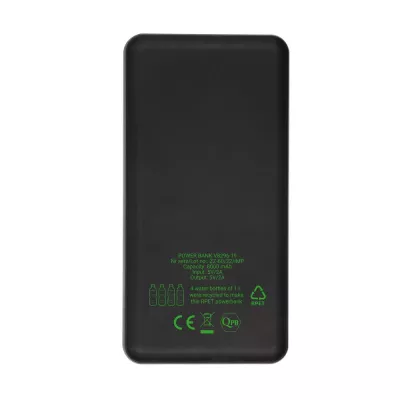 Power bank 8000 mAh RPET | Edgar - szary (V8296-19)