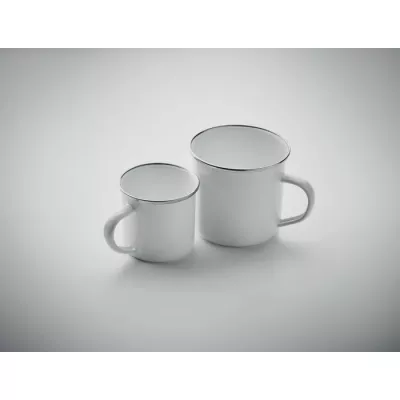 Kubek emaliowany do sublimacji 200 ml PLATEADO S - Bialy (MO2202-06)